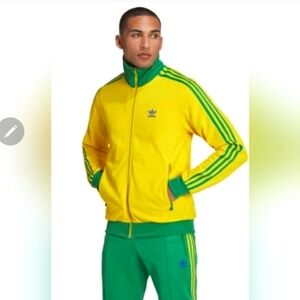Adidas Originals FB Nations Beckenbauer 2pc Tracksuit (Jacket + Pants) 🇧🇷